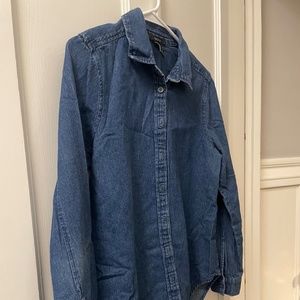 Forever 21, blue denim, long sleeve